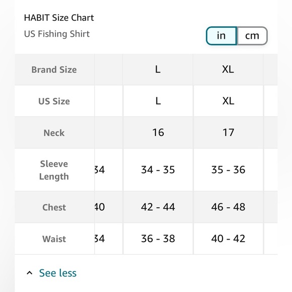 Habit men’s short sleeve river guide fishing shirt. Size large - Picture 9 of 10